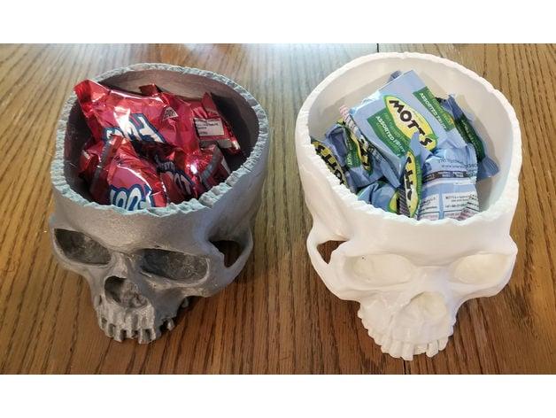 Skull Bowl widened 3D model thumbnail