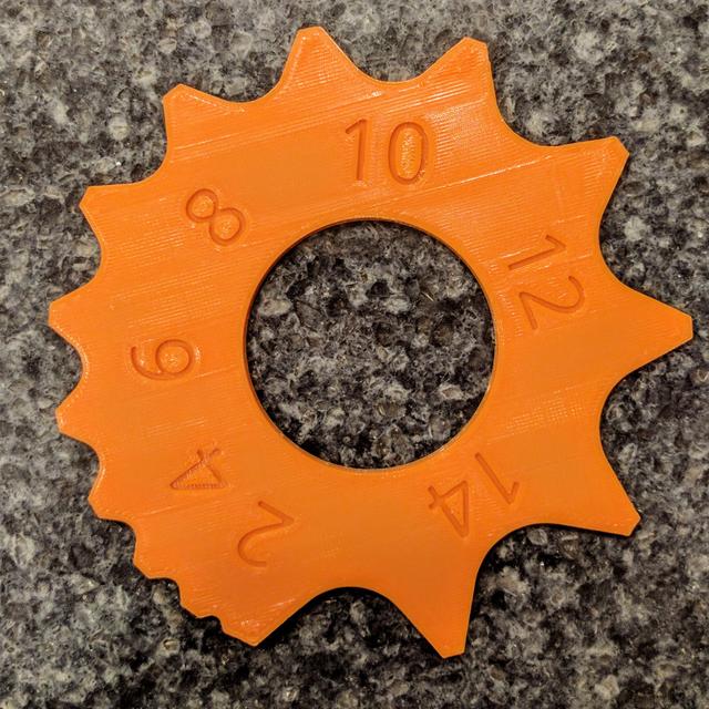 Radius Gauge 3D model thumbnail