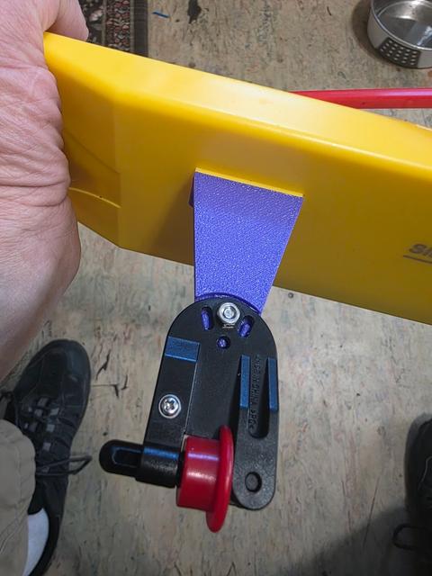 TEMU planer board tow arm repair 3D model thumbnail