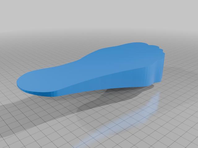 foot wedge or footrest  3D model thumbnail
