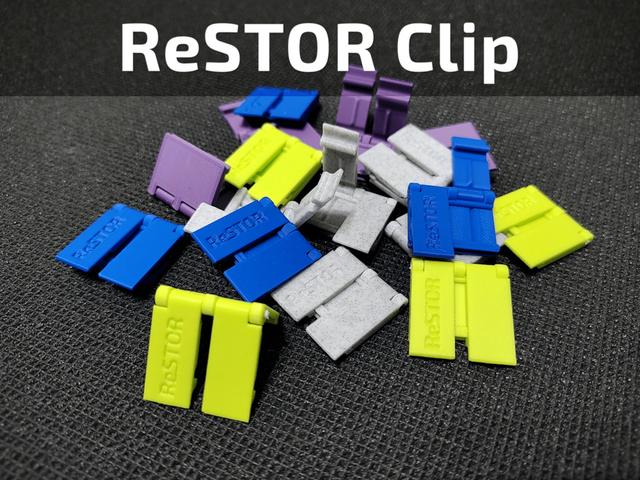 ReSTOR - Refill Storage Clip 3D model thumbnail