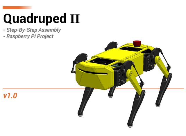 Quadruped II - v1.0 3D model thumbnail