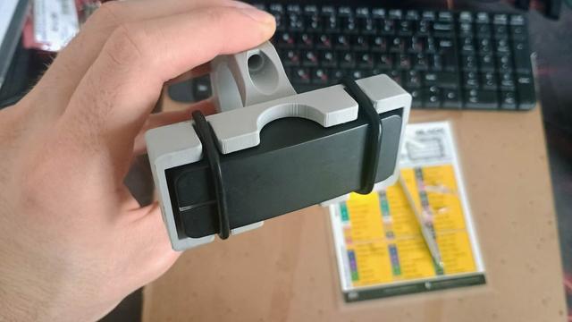Dragy GPS tracker roll-bar mount - 40mm OD 3D model thumbnail