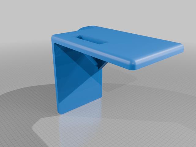 K1 MAX camera mount with heatsink mounting space (Remix) 3D model thumbnail