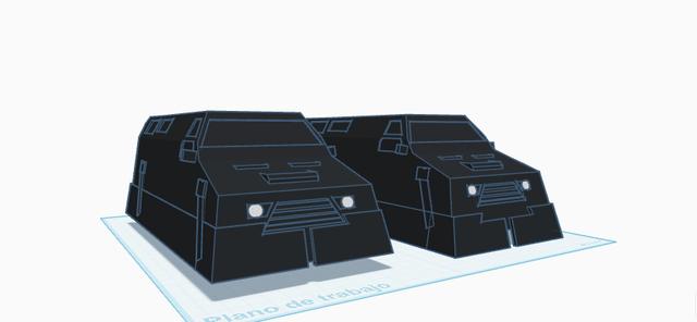 Dorothy storm chasing vehicle 3D model thumbnail