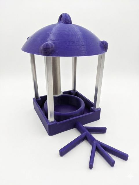 Bird Feeder 3D model thumbnail