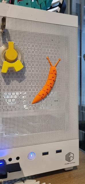 5x2 magnet for articulated slug 3D model thumbnail
