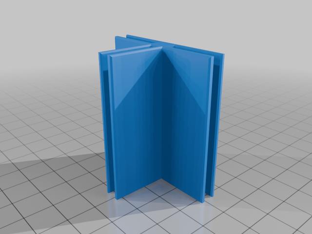 Mini Modular Framing System for 3 mm perspex 3D model thumbnail