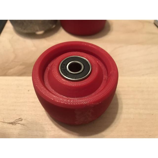 Wheel for my rolling table - with 608 bearings 3D model thumbnail