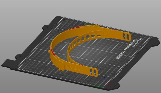 Face Shield RC2 with Bandanna Attachment - for Evelyn 3D model thumbnail