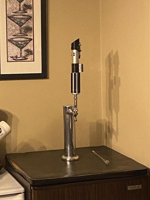 Darth Vader Lightsaber beer tap handle 3D model thumbnail