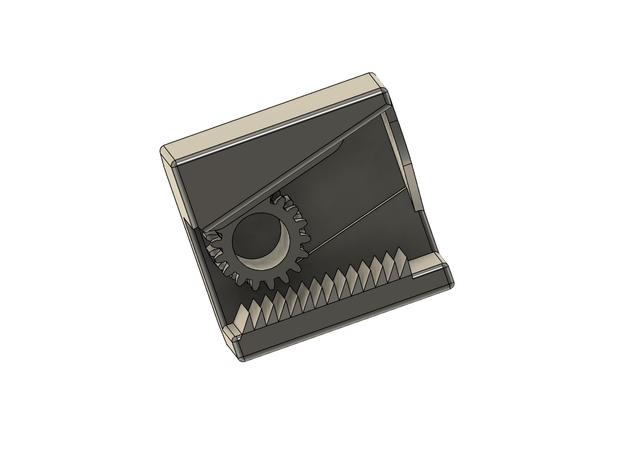 EV Charger retraction holder 3D model thumbnail