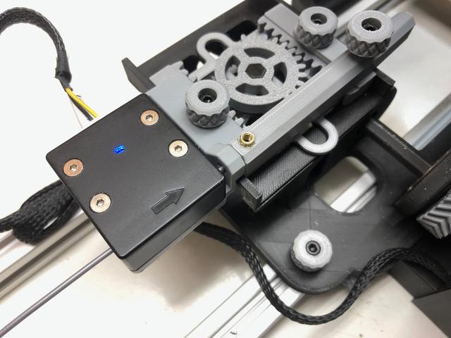 Movable platform for Creality Filament Sensor 3D model thumbnail