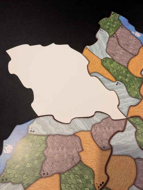 Spirit Island - Mostly-Accurate Blank Island Board  3D model thumbnail