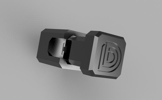 Dummy 13 Toe Press 3D model thumbnail