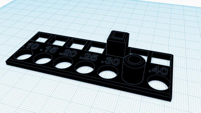 Printer Tolerance Test - Optimized, Faster Print and Less Filament 3D model thumbnail