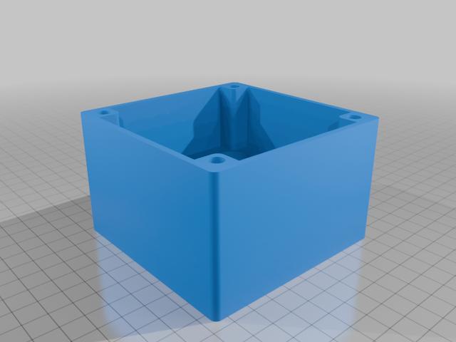 3ml or 4ml or 10ml Vial Holder with Lid for Peptides etc. 3D model thumbnail