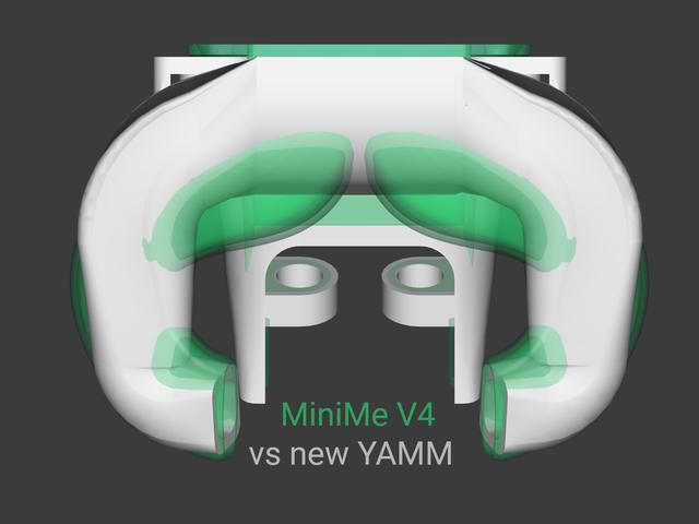 YAMM (Yet Another Mini Me) hot-end duct for Ender 3 3D model thumbnail
