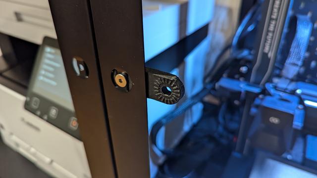IKEA Bror mount for Articulating Raspberry Pi Camera Mount 3D model thumbnail