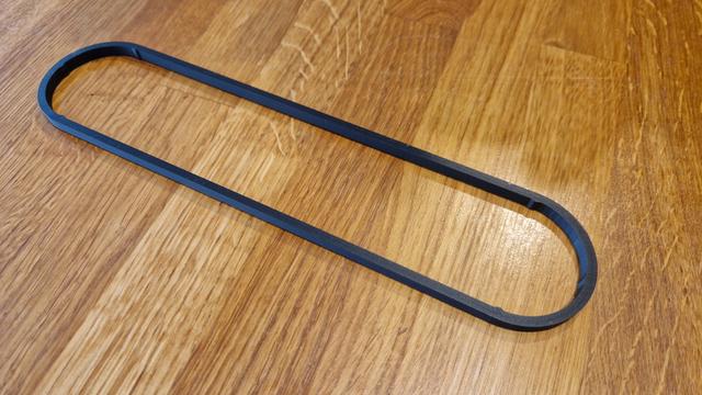 Top Ring Bumper for SpongyBob's Spice Rack Pullout With Metal Rods 3D model thumbnail