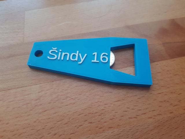 Beer Bottle Opener 3D model thumbnail