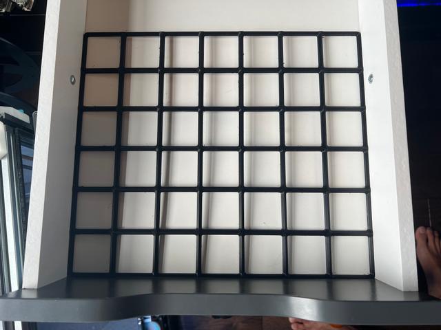 Gridfinity Base for Ikea Alex Smaller 295mm x 523mm 3D model thumbnail