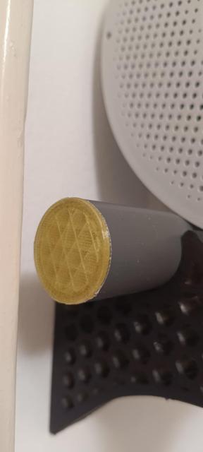 Filament Shelf 32mm Pipe plug 3D model thumbnail