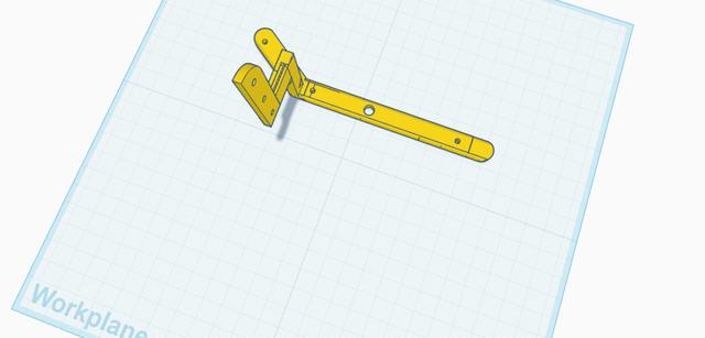 Mudflap brackets for TRX-4 3D model thumbnail
