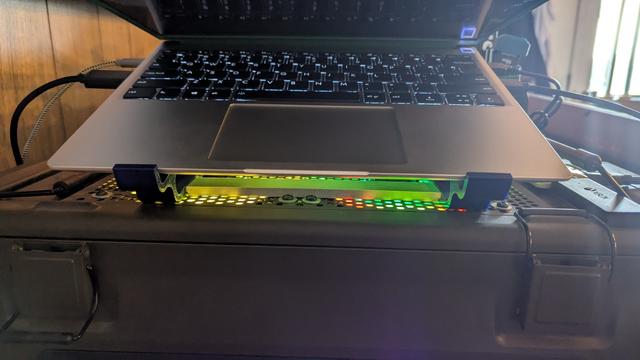 Shorter Connectors for Tomba Laptop Stand 3D model thumbnail