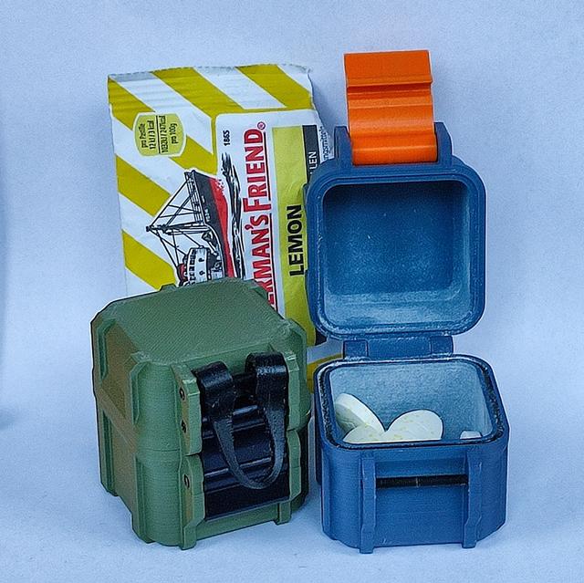Fishermans's Box 3D model thumbnail
