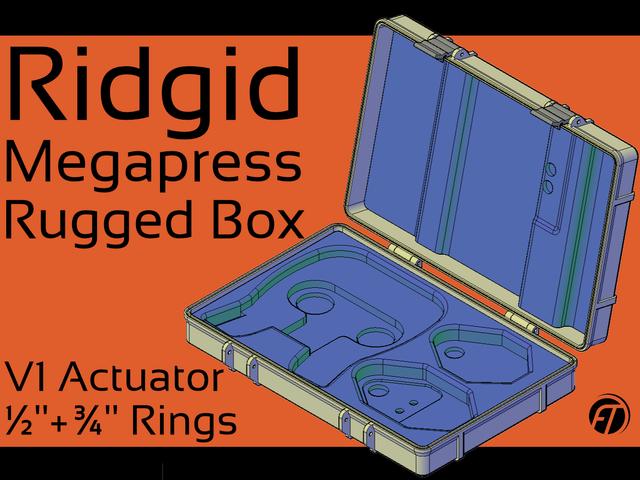 Ridgid Megapress Rugged Box 3D model thumbnail