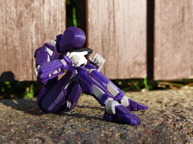 Dummy 13 hands, gun holding, trigger safe 3D model thumbnail