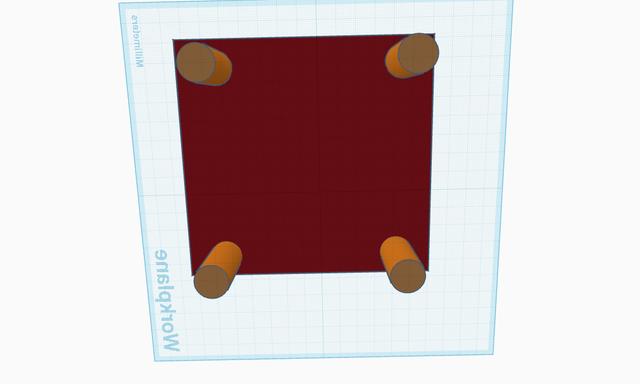 minni coffe table 3D model thumbnail