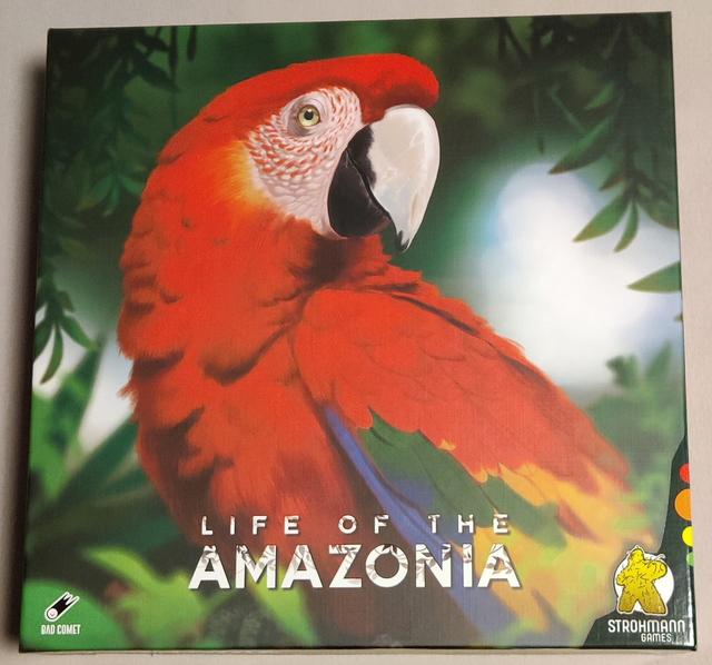 Life of the Amazonia - Retail (German) + Mini-Expansion - Sleeved Cards 3D model thumbnail