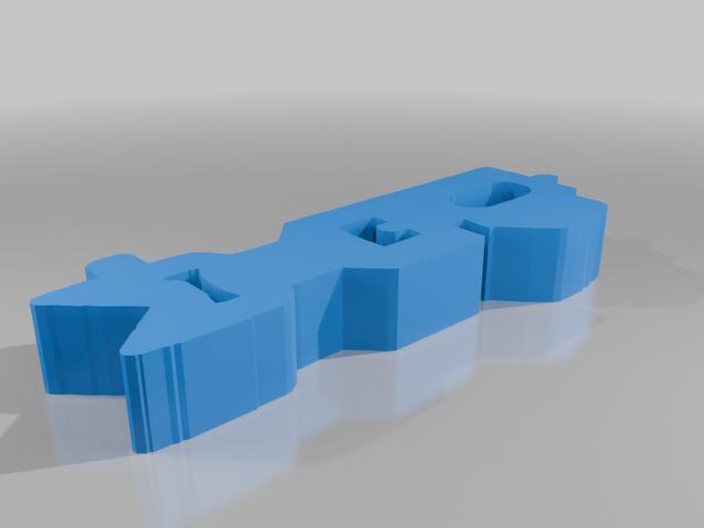 marx train couplers-postwar 3D model thumbnail