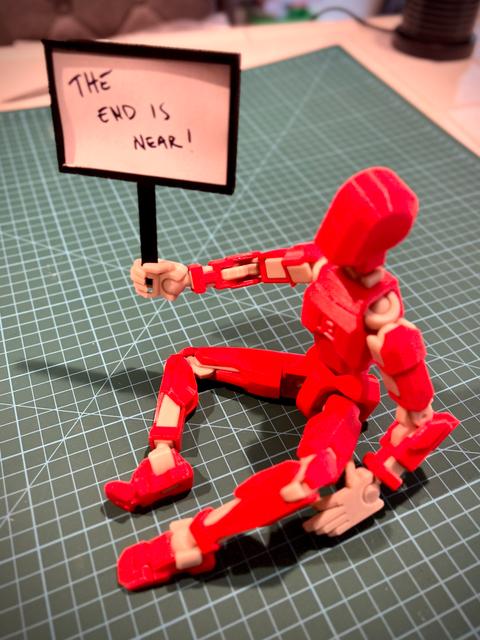 Dummy 13 Sign 3D model thumbnail