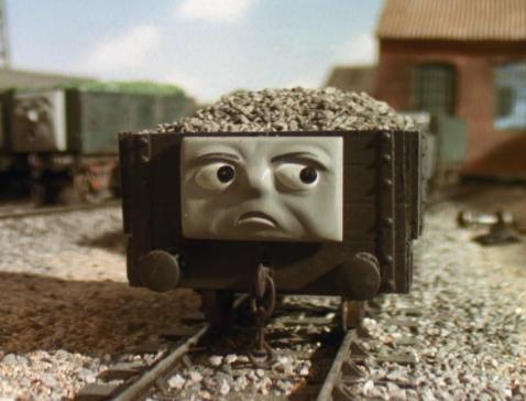 troublesome truck sad face 3D model thumbnail