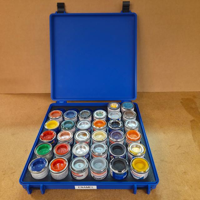 Rugged Humbrol storage box 3D model thumbnail