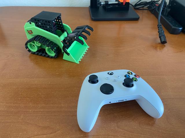 3D Printed RC Skidsteer (UPDATED) 3D model thumbnail