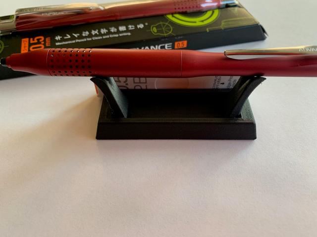 Folding Pen Stand or Holder 3D model thumbnail
