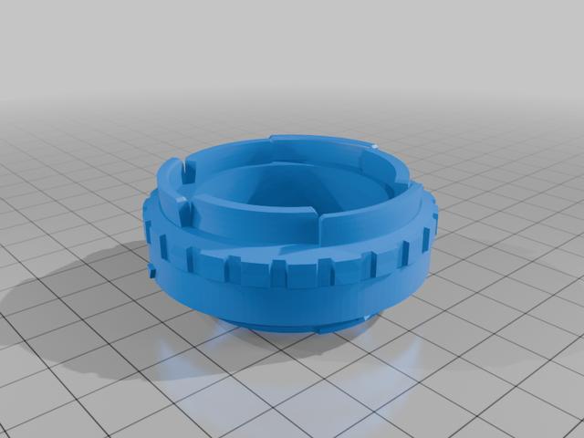 MFT Lens Adapter for Hand Made Camera Lens 3D model thumbnail