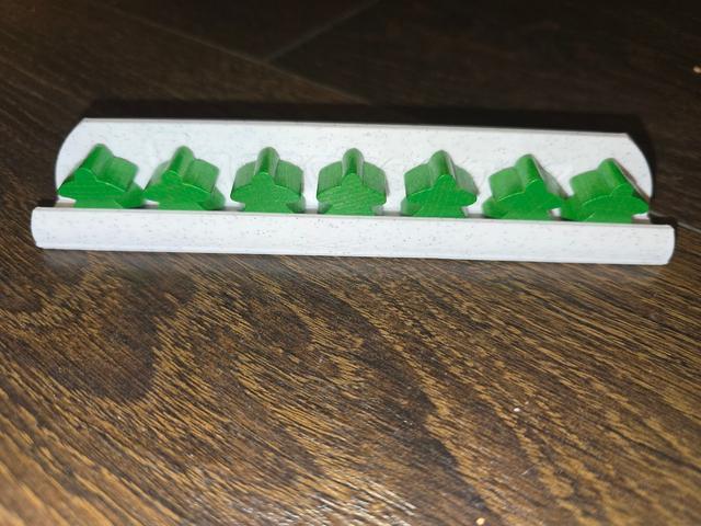 Carcassonne figure stand 3D model thumbnail
