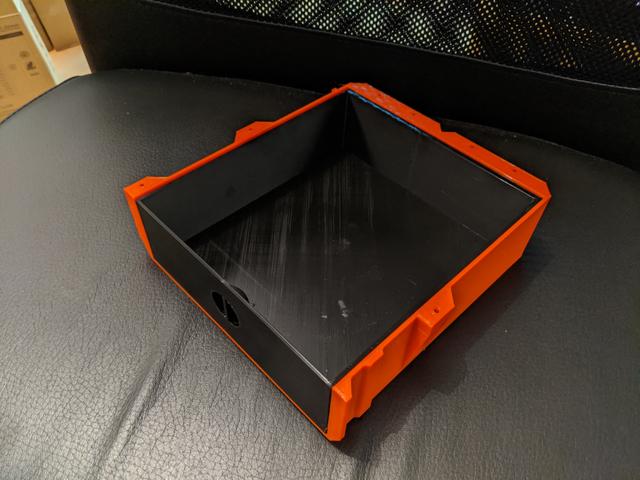 Prusa Mini Lack Drawers Double Size 3D model thumbnail