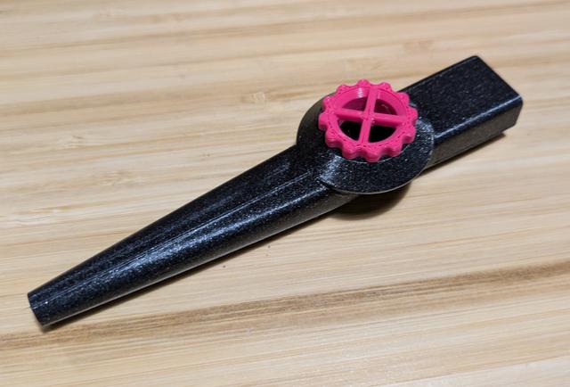 Kazoo Lock Nut with Guard 3D model thumbnail