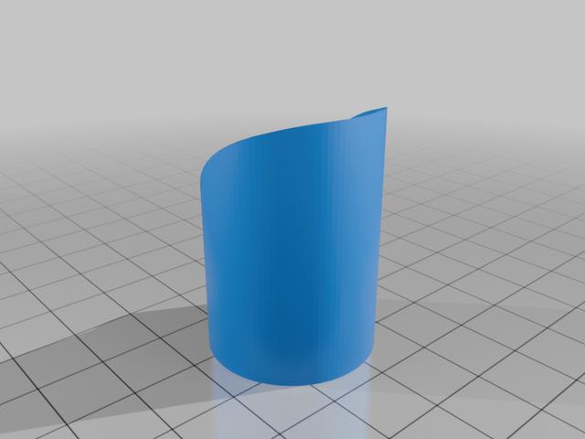 Folding Chair Cap r1 3D model thumbnail
