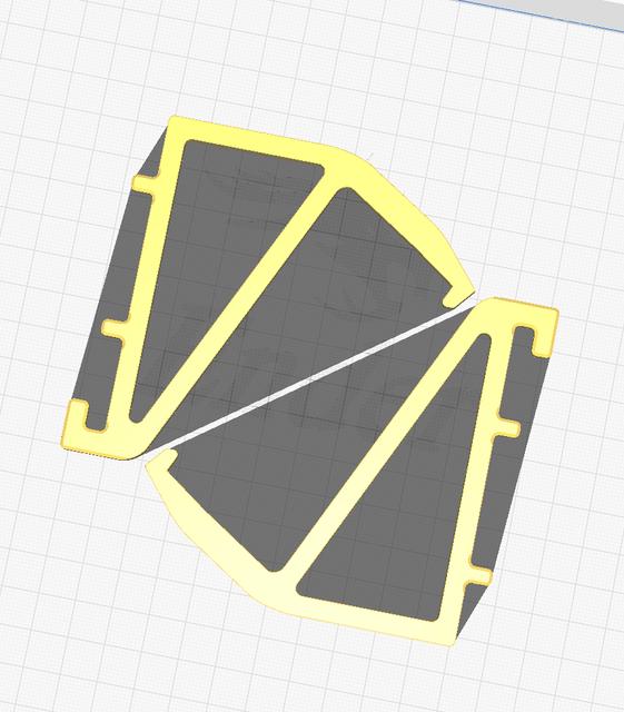 Skadis Pegboard keyboard holder 3D model thumbnail