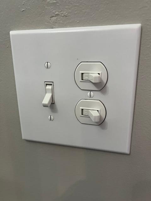 Light Switch Lock - Duplex Outlet 3D model thumbnail