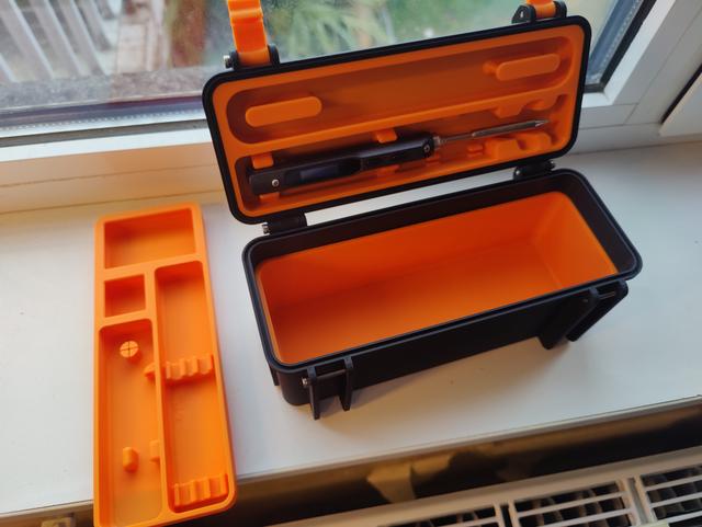 Larger Bottom Insert for Rugged TS100/Pinecil/TS80 Case 3D model thumbnail