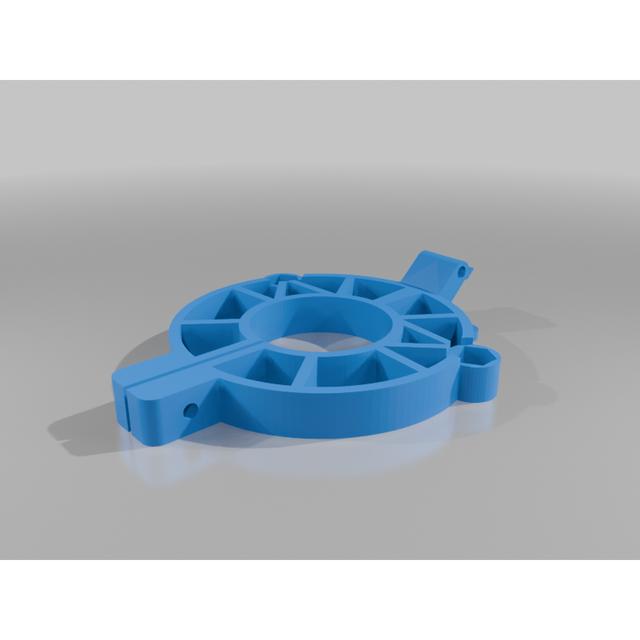 Screen holder for drill press 3D model thumbnail