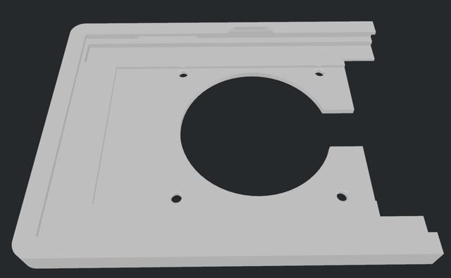samsung galaxy tab A11+ Wall Mount 3D model thumbnail